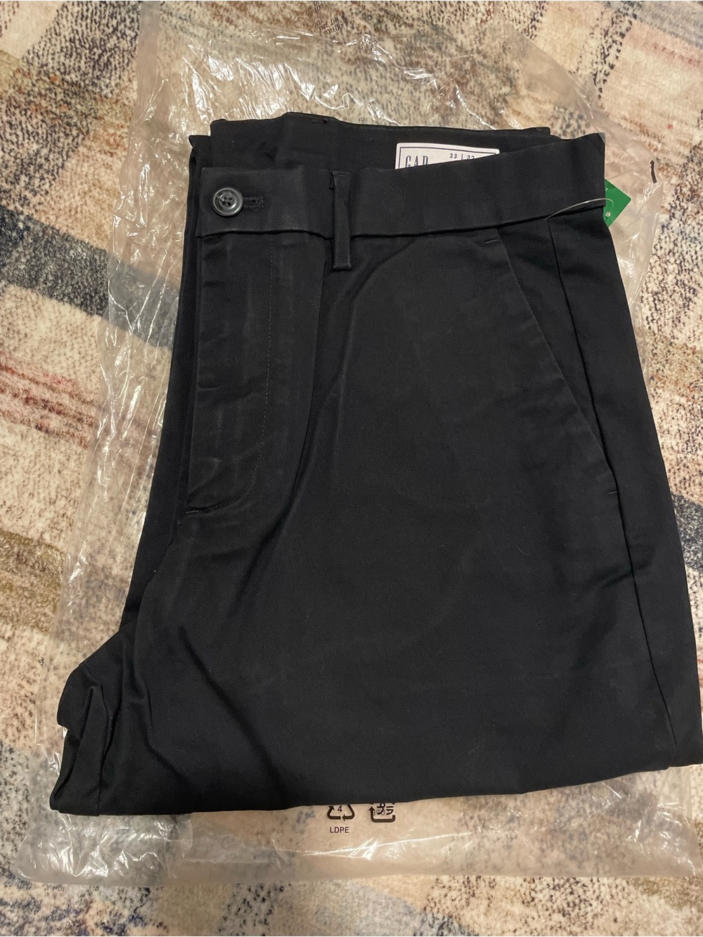 GAP Men’s Black Chinos